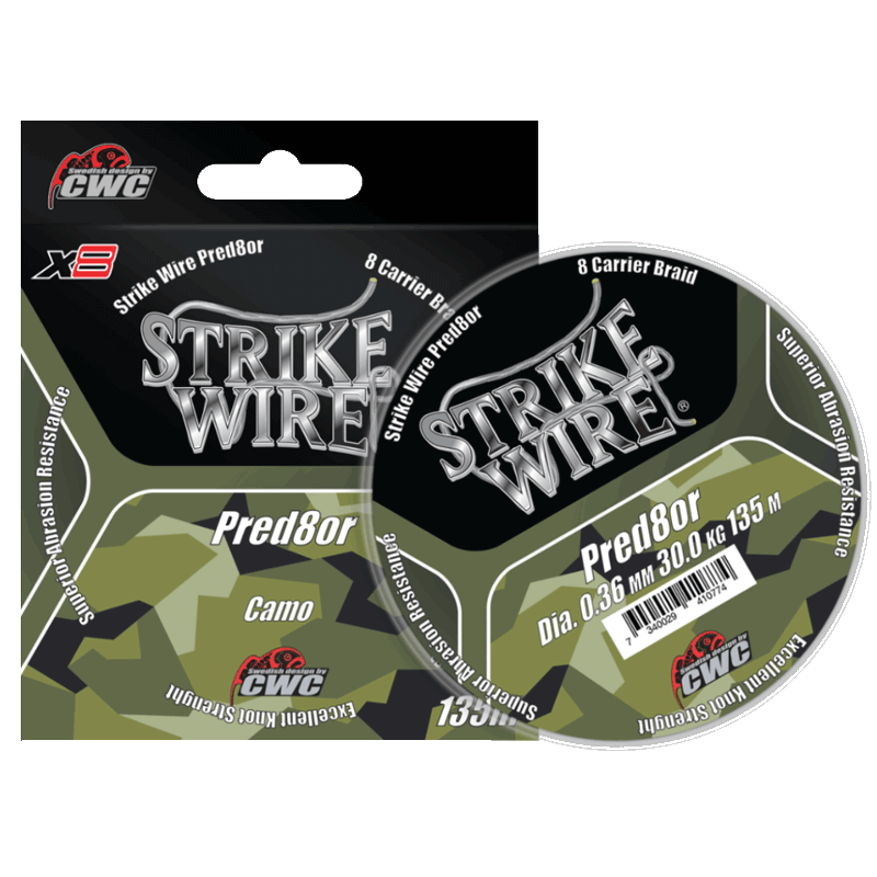 Strike Wire Pred8or X8 0,32mm/25kg - 135m
